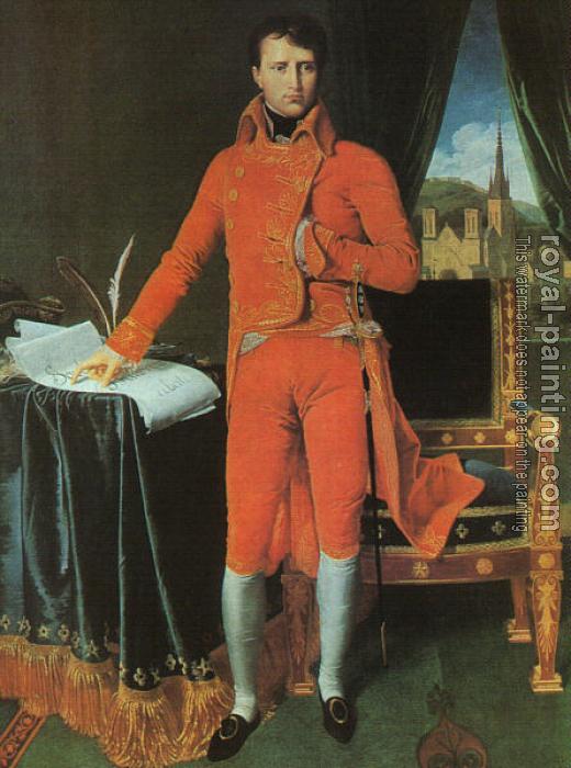 Jean Auguste Dominique Ingres : Bonaparte as First Consul